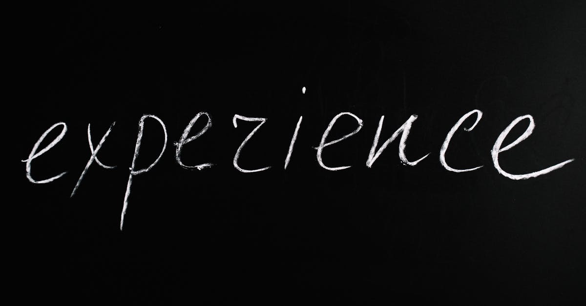 Special training and experience question on Russian Visa application - Experience Lettering Text on Black Background Special training and experience question on Russian Visa application - Experience Lettering Text on Black Background
