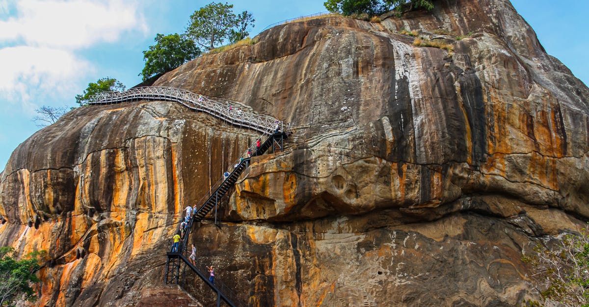 Sri Lanka as a tourist: Are there regions I should avoid? - People Climbing Stairs Mounted on the Rock Mountain Sri Lanka as a tourist: Are there regions I should avoid? - People Climbing Stairs Mounted on the Rock Mountain