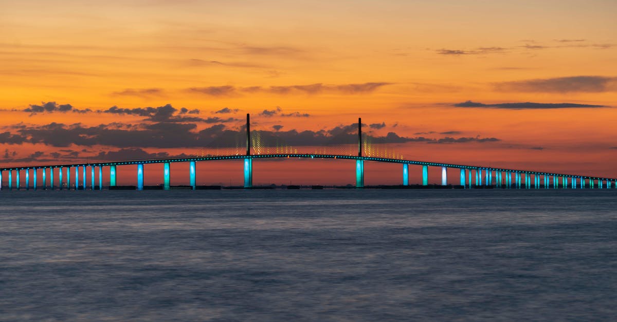 Stay extension in the US and Visa stamp - Bridge over Body of Water during Sunset Stay extension in the US and Visa stamp - Bridge over Body of Water during Sunset