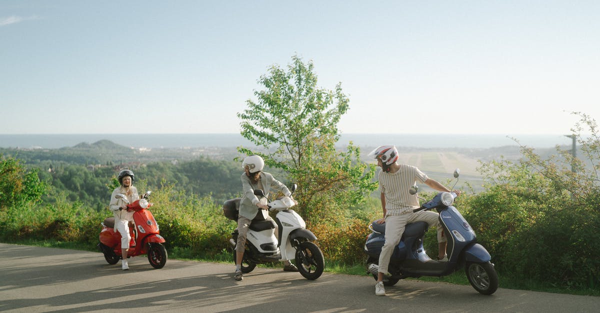 Stealth camping in France - People Riding Motorcycle on Road Stealth camping in France - People Riding Motorcycle on Road