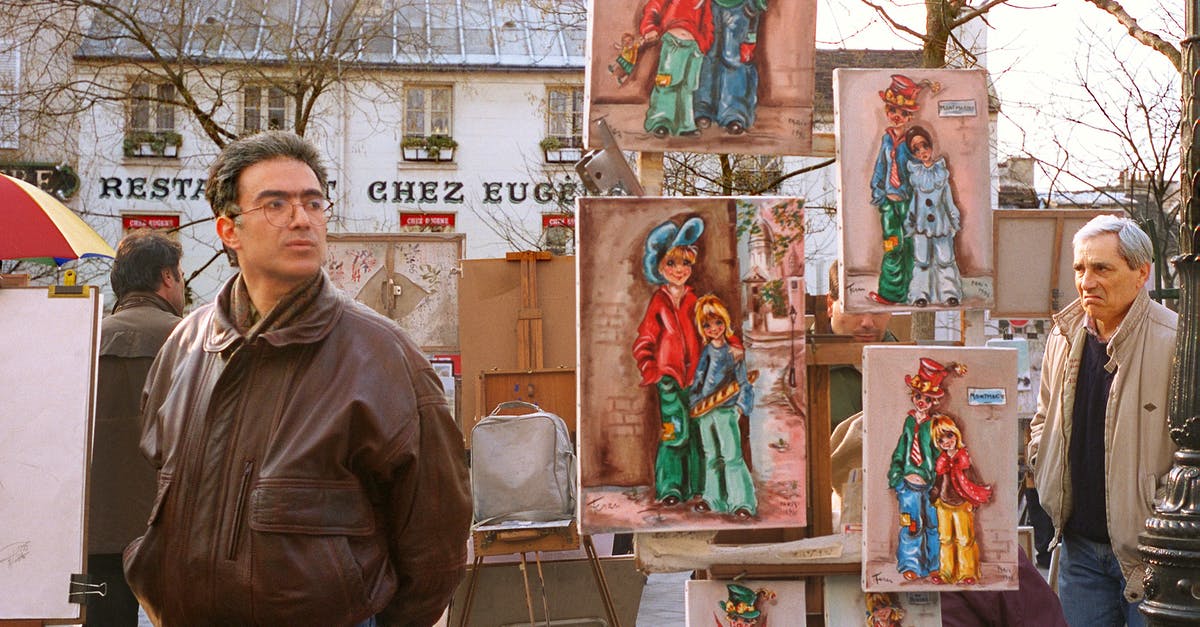 Strange looking region of France on Google Maps - Paintings Display on the Street Strange looking region of France on Google Maps - Paintings Display on the Street