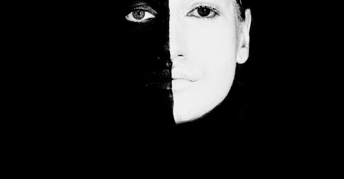 Strange questions at the US border [duplicate] - Mysterious woman with greasepaint on face