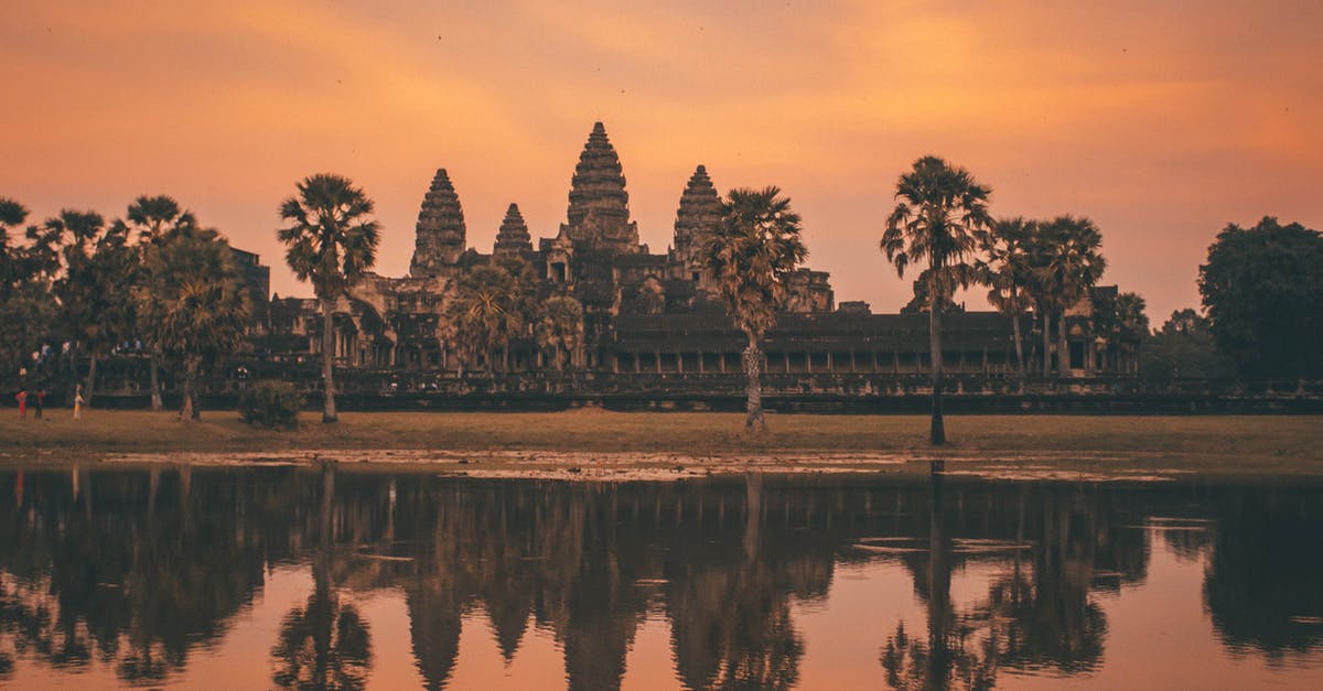 Strep in Siem Reap, Cambodia - Photo Of Monument During Dawn Strep in Siem Reap, Cambodia - Photo Of Monument During Dawn