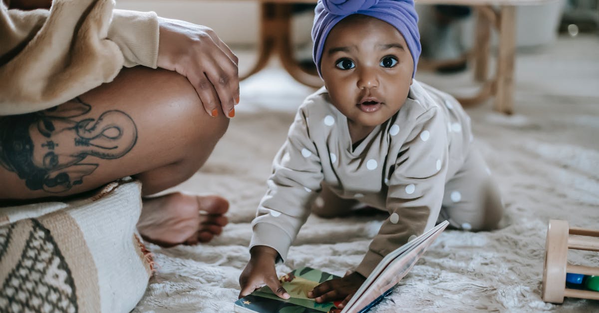 Surname missing in ticket booked for indigo domestic airlines - Cute African American toddler on rug with interesting book looking at camera while spending time in room with anonymous black mother