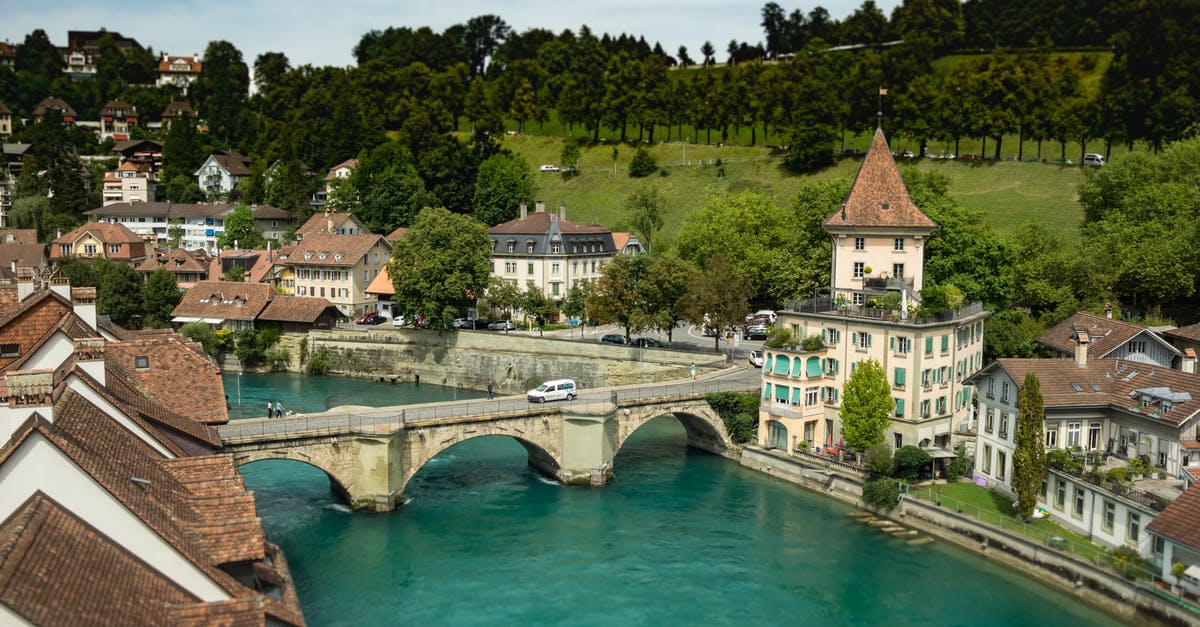 Switzerland - sleeping in the car? - Silver Vehicle on Concrete Arch Bridge Switzerland - sleeping in the car? - Silver Vehicle on Concrete Arch Bridge