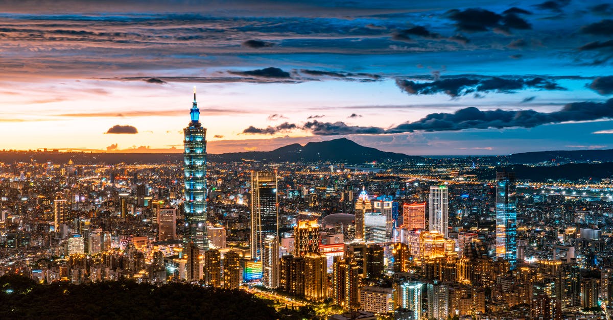 Taiwan maximum stay rules with reentry - City Buildings During Night Time Taiwan maximum stay rules with reentry - City Buildings During Night Time