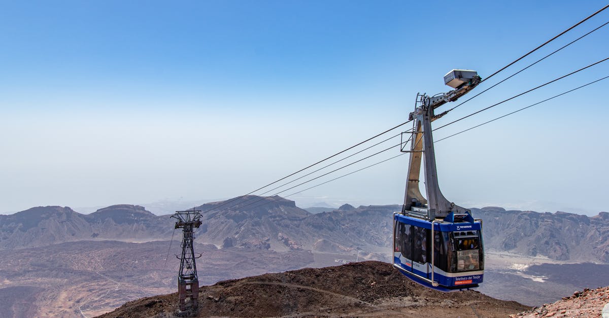 Tenerife South Airport to Teide - Blue Cable Car Tenerife South Airport to Teide - Blue Cable Car