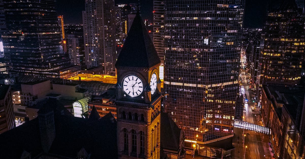 The first time in Canada: Montreal, Toronto or Ottawa? [closed] - High-Rise Buildings at Night