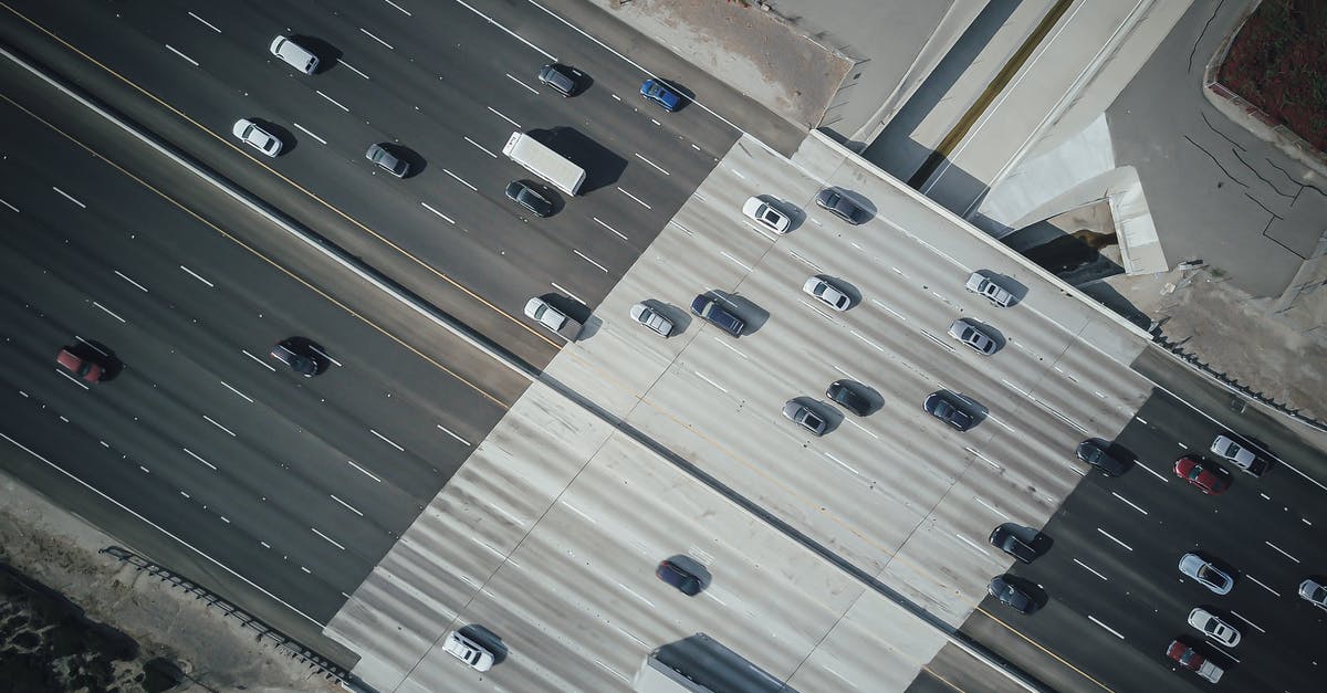 Time Frame for Travel Vaccine Shots - Aerial Photography of Vehicles on Freeway Time Frame for Travel Vaccine Shots - Aerial Photography of Vehicles on Freeway