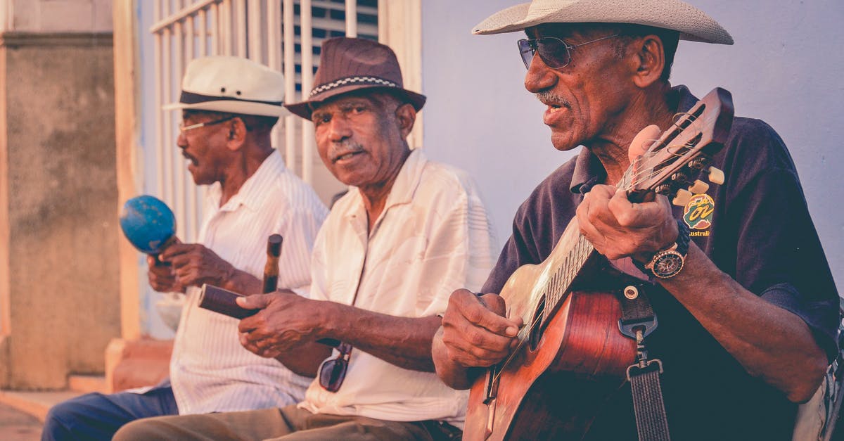 Tipping in Cuba as a Canadian - Three Men Playing Musical Instruments Tipping in Cuba as a Canadian - Three Men Playing Musical Instruments