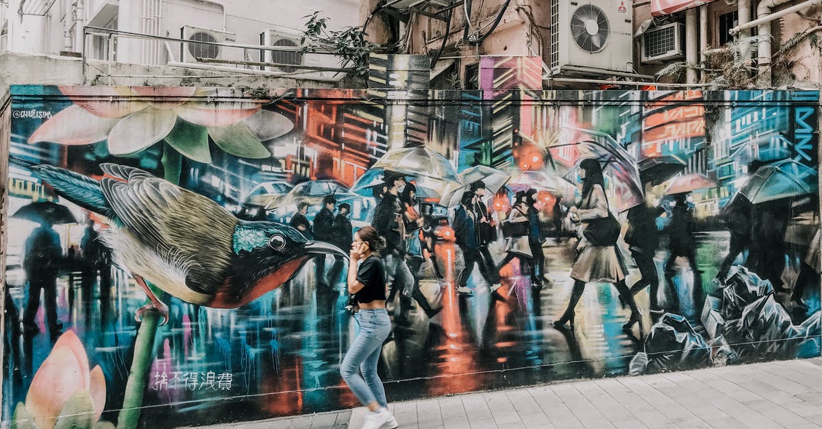 Tourist visa for Hong Kong as an Indian - Woman Walking Near Graffiti Wall Tourist visa for Hong Kong as an Indian - Woman Walking Near Graffiti Wall