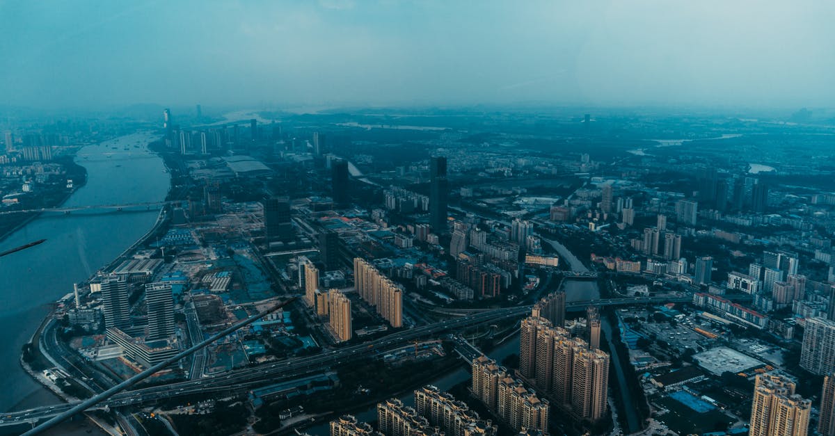 Train schedules from Guangzhou, China to Shenzhen, China - Aerial Shot Of City Train schedules from Guangzhou, China to Shenzhen, China - Aerial Shot Of City