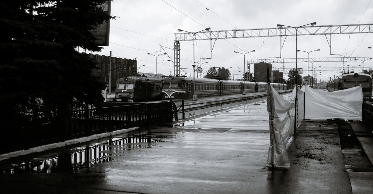 Trains in Armenia and Iran - Trains in Station Trains in Armenia and Iran - Trains in Station