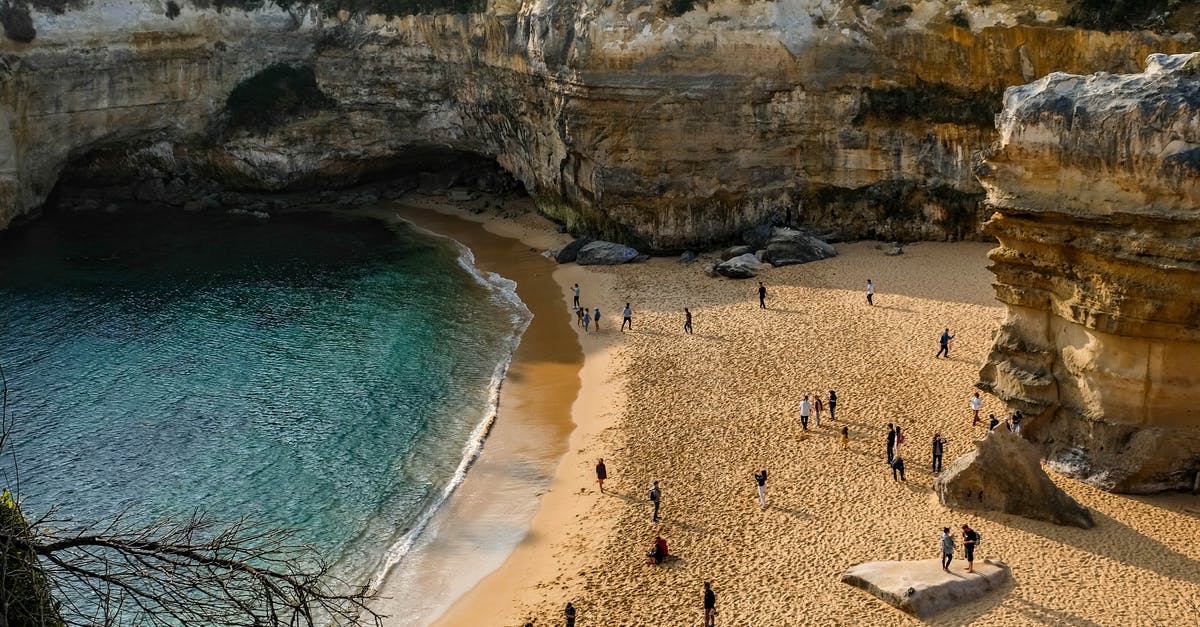 Transit visa for Australia applied for but not granted yet - People on Beach Transit visa for Australia applied for but not granted yet - People on Beach