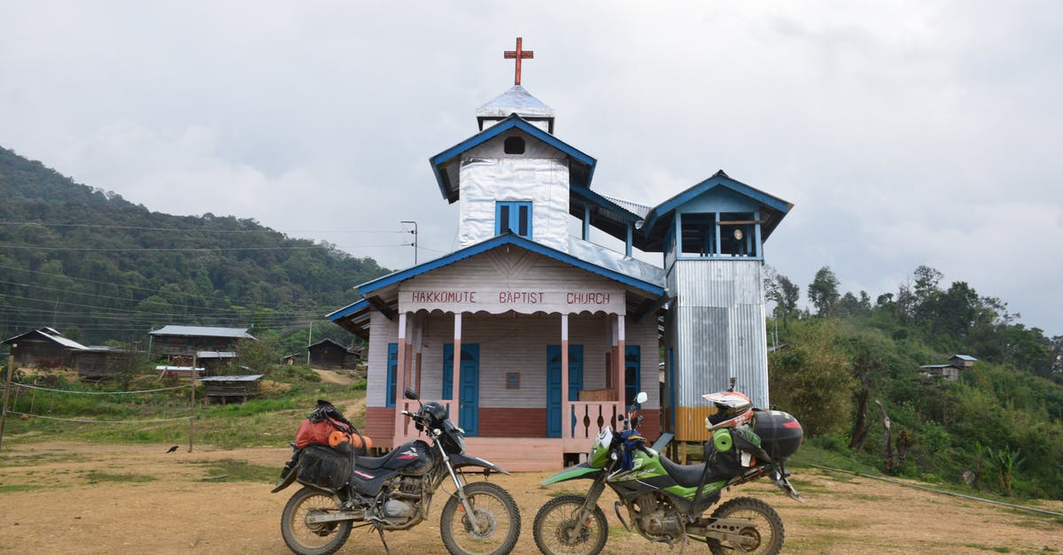 Transit visa via India to Australia - Free stock photo of architecture, bike, border
