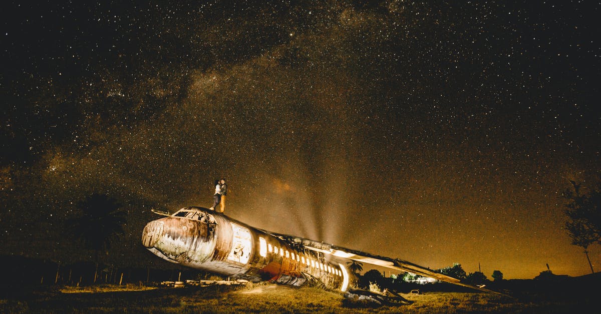 Transport kitchen stand mixer from China to Europe by plane - Anonymous couple of travelers embracing on abandoned plane at dusk Transport kitchen stand mixer from China to Europe by plane - Anonymous couple of travelers embracing on abandoned plane at dusk