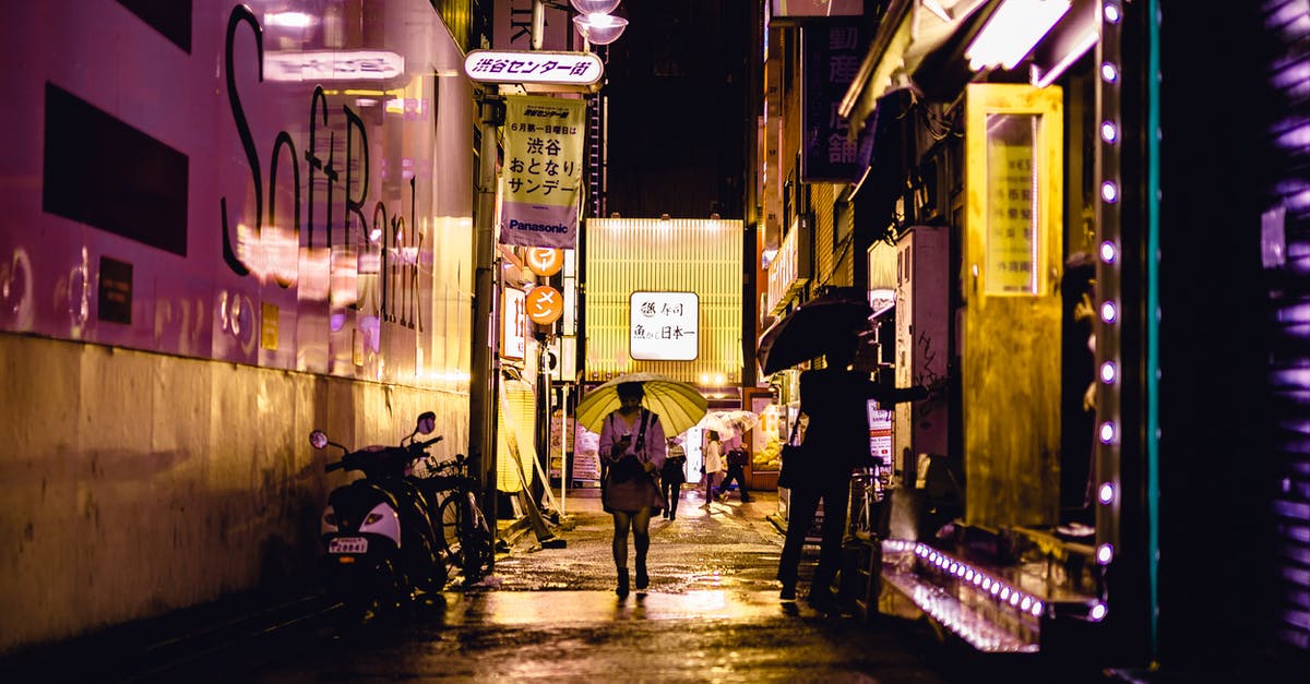 Travel from Matsumoto Japan to Kazeya Hotel in Shin-Hotaka, Okuhida - People Walking Near Road Beside Buildings during Night Time Travel from Matsumoto Japan to Kazeya Hotel in Shin-Hotaka, Okuhida - People Walking Near Road Beside Buildings during Night Time
