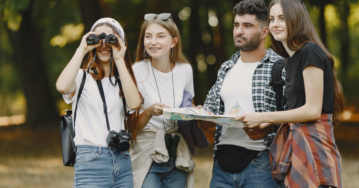 Traveling to Bosnia with a Croatian visa? - Friends with Map in Forest Together Traveling to Bosnia with a Croatian visa? - Friends with Map in Forest Together