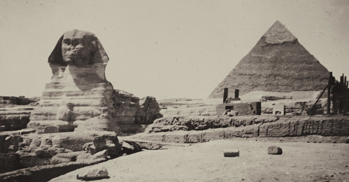Traveling to Dubai from Egypt with an expired Egyptian visa - Great Sphinx Of Giza Beside A Pyramid In Grayscale Traveling to Dubai from Egypt with an expired Egyptian visa - Great Sphinx Of Giza Beside A Pyramid In Grayscale