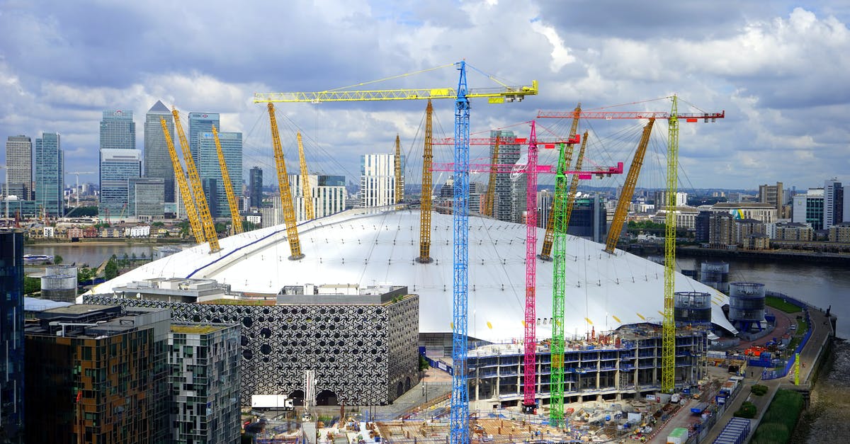 Traveling to Europe during a short term stay in London - Aerial Photography of Stadium Traveling to Europe during a short term stay in London - Aerial Photography of Stadium