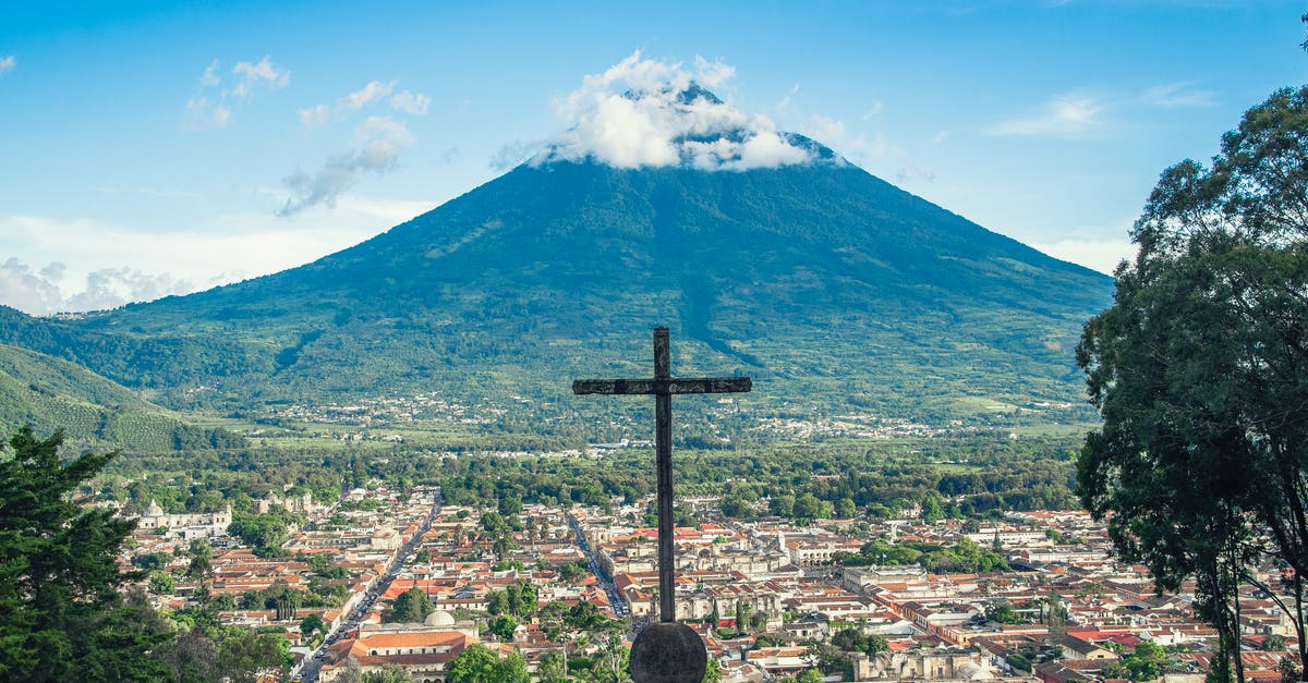 Traveling to Guatemala - Aerial View of a City Traveling to Guatemala - Aerial View of a City