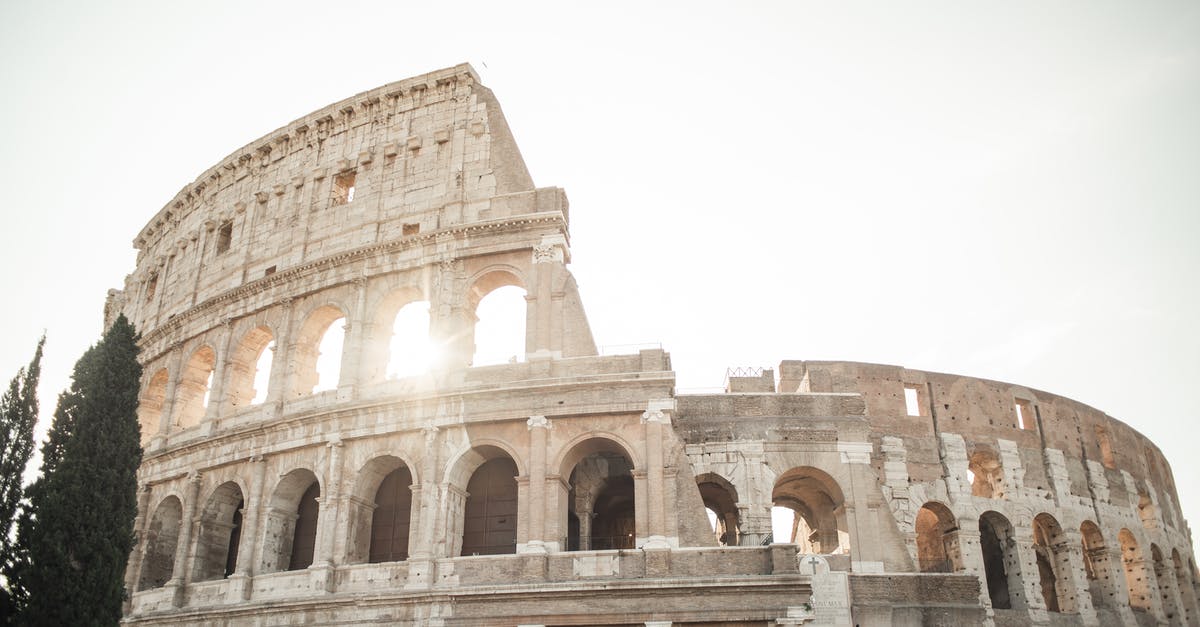 Traveling to Italy from USA with Italian Passport near Expiration - Magnificent ancient amphitheatre on sunny day Traveling to Italy from USA with Italian Passport near Expiration - Magnificent ancient amphitheatre on sunny day