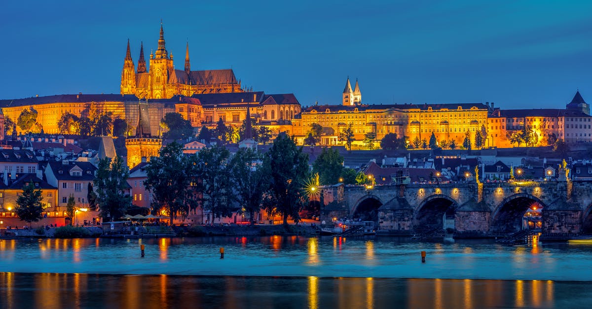 Traveling to prague with a Hungary Schengen Visa - Reflection Of Illuminated Lights Of Prague Castle On The Lake Traveling to prague with a Hungary Schengen Visa - Reflection Of Illuminated Lights Of Prague Castle On The Lake