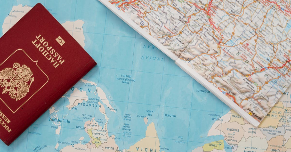 Travelling after E3 Visa - Red and White Map Chart Travelling after E3 Visa - Red and White Map Chart