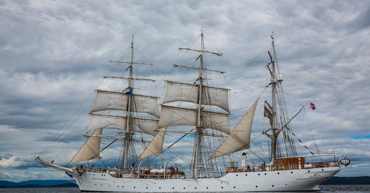Travelling around Japan on a cruise ship - Gray Galleon Ship on Water Travelling around Japan on a cruise ship - Gray Galleon Ship on Water