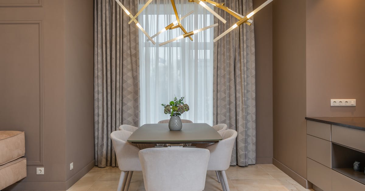 Travelling inside Schengen area after the visa expires-before the residence permit is issued? [closed] - Stylish interior of room with modern dining area furnished with couch and dining table with comfortable chairs in front of window with curtain and tulle