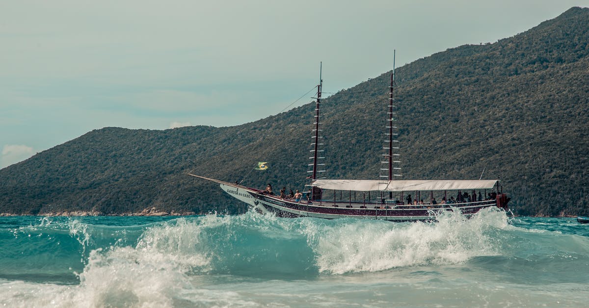 Travelling to Brazil without return ticket - Brown and White Boat on the Ocean Travelling to Brazil without return ticket - Brown and White Boat on the Ocean