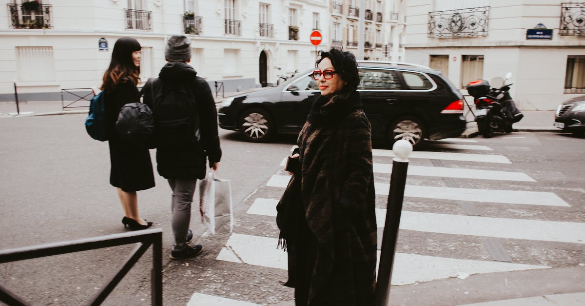 Travelling to Croatia from France with a French residency card - Three People Crossing Pedestrian Lane Travelling to Croatia from France with a French residency card - Three People Crossing Pedestrian Lane