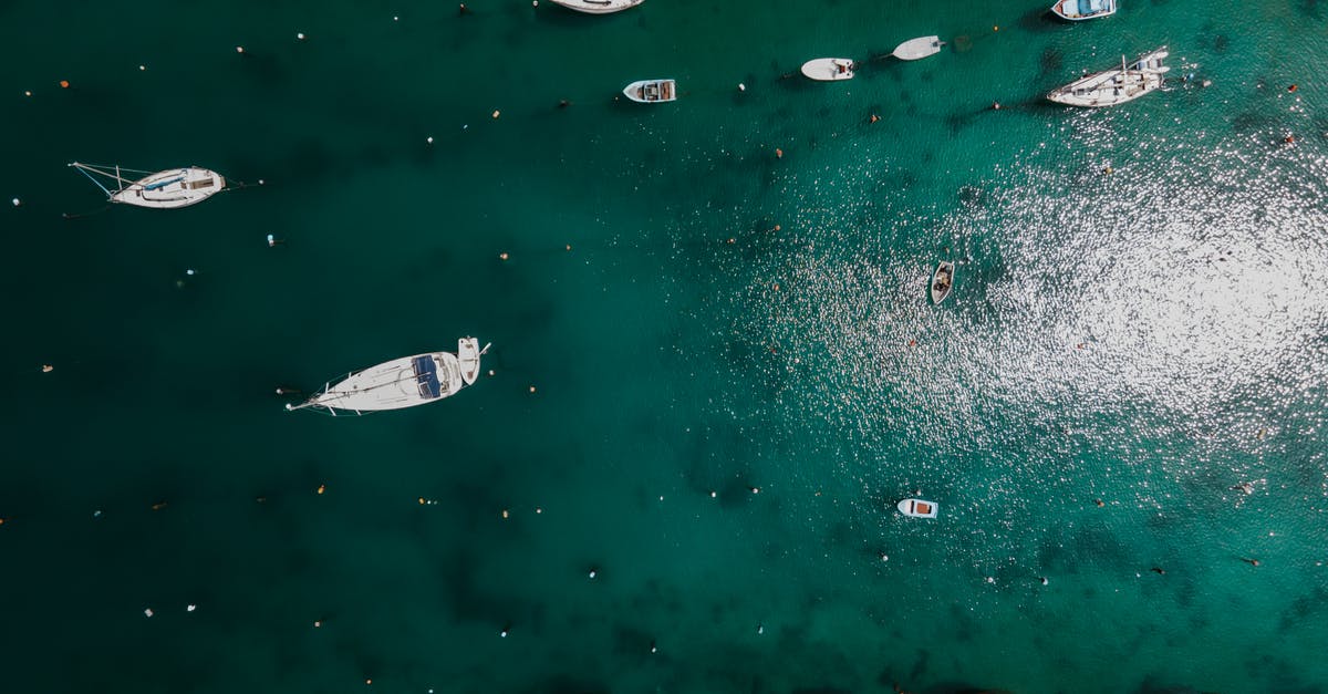 Travelling to Malta - Aerial View of Boats on Sea Travelling to Malta - Aerial View of Boats on Sea
