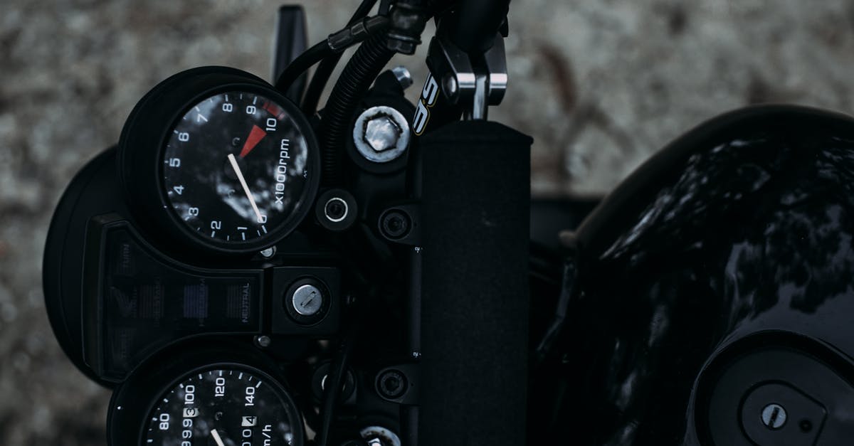 Travelling to Mexico from the UK with a Polish passport - Speedometer and tank of motorcycle Travelling to Mexico from the UK with a Polish passport - Speedometer and tank of motorcycle