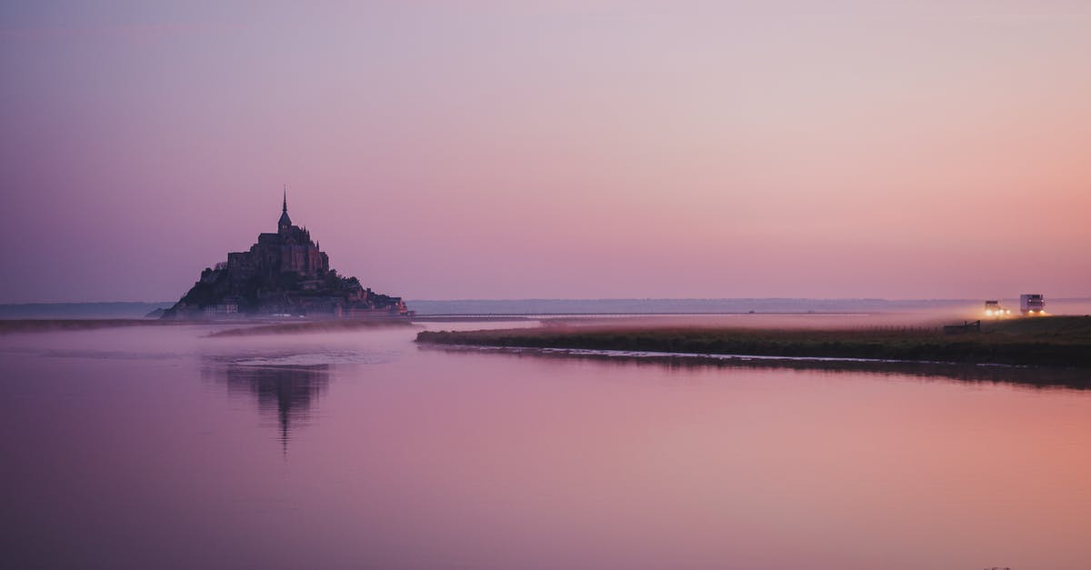 Travelling while having long sejour in france - Long Shot A Castle on an Island Travelling while having long sejour in france - Long Shot A Castle on an Island