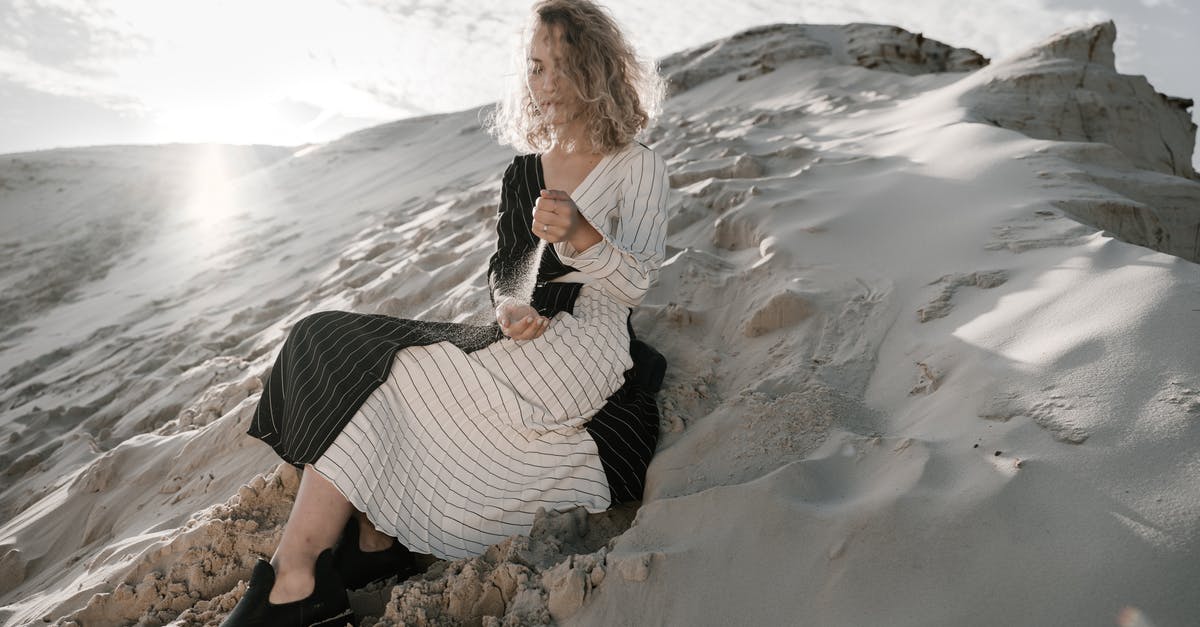 Travelling with Prescription Medications Through both France AND Spain over a Year's time - Woman sitting on sand in desert Travelling with Prescription Medications Through both France AND Spain over a Year's time - Woman sitting on sand in desert