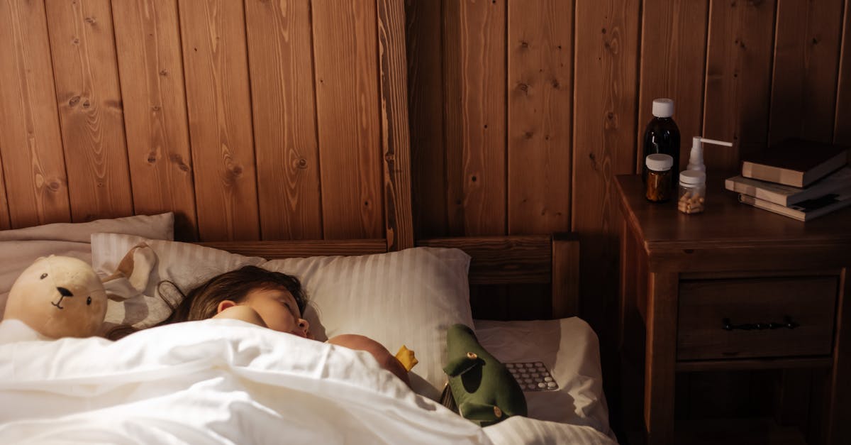 Treatment of Old DS-160 and New DS 160 Submitted Application - Girl Sleeping Well in Bed with Her Toys after Treatment Treatment of Old DS-160 and New DS 160 Submitted Application - Girl Sleeping Well in Bed with Her Toys after Treatment