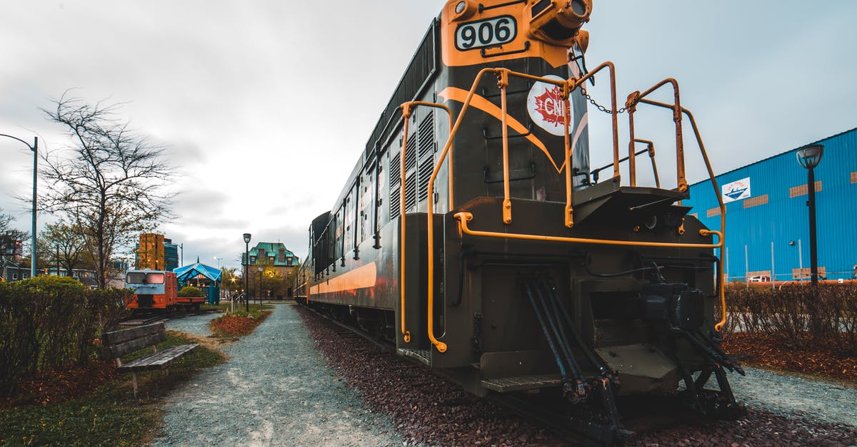 Trip to Canada for EU citizen: visa requirements? - Historical train on railway in outdoor museum Trip to Canada for EU citizen: visa requirements? - Historical train on railway in outdoor museum