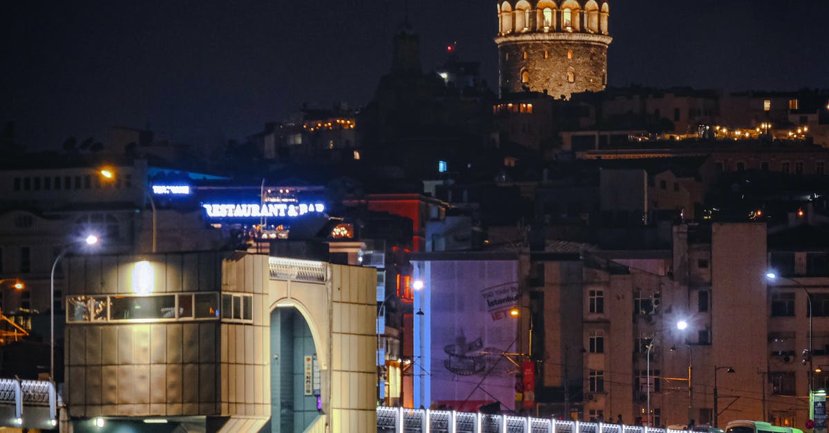 Turkey E-Visa Requirement - View of the Galata Tower at Night Turkey E-Visa Requirement - View of the Galata Tower at Night