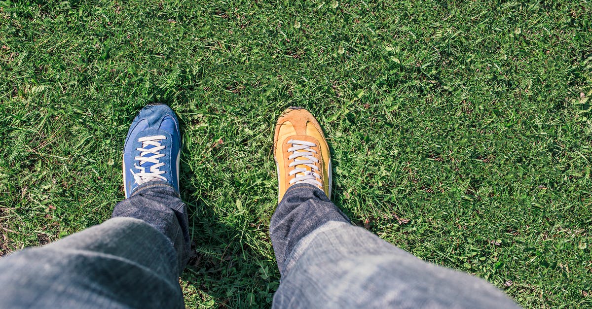 Two legs on different tickets with Turkish Airlines - is baggage checked through - Person Wearing Unpaired Running Shoes Standing on Green Grass Two legs on different tickets with Turkish Airlines - is baggage checked through - Person Wearing Unpaired Running Shoes Standing on Green Grass