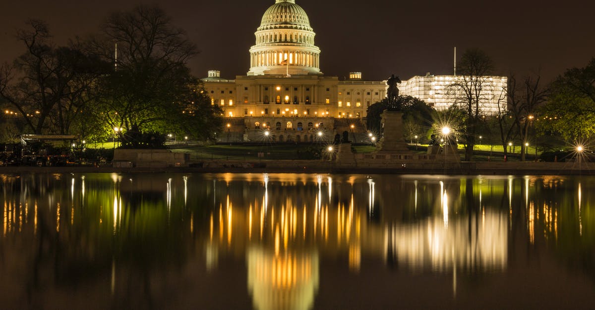 Two nights in Washington DC, what are good areas to stay? - The US Capitol White House near a Lake at Night Two nights in Washington DC, what are good areas to stay? - The US Capitol White House near a Lake at Night