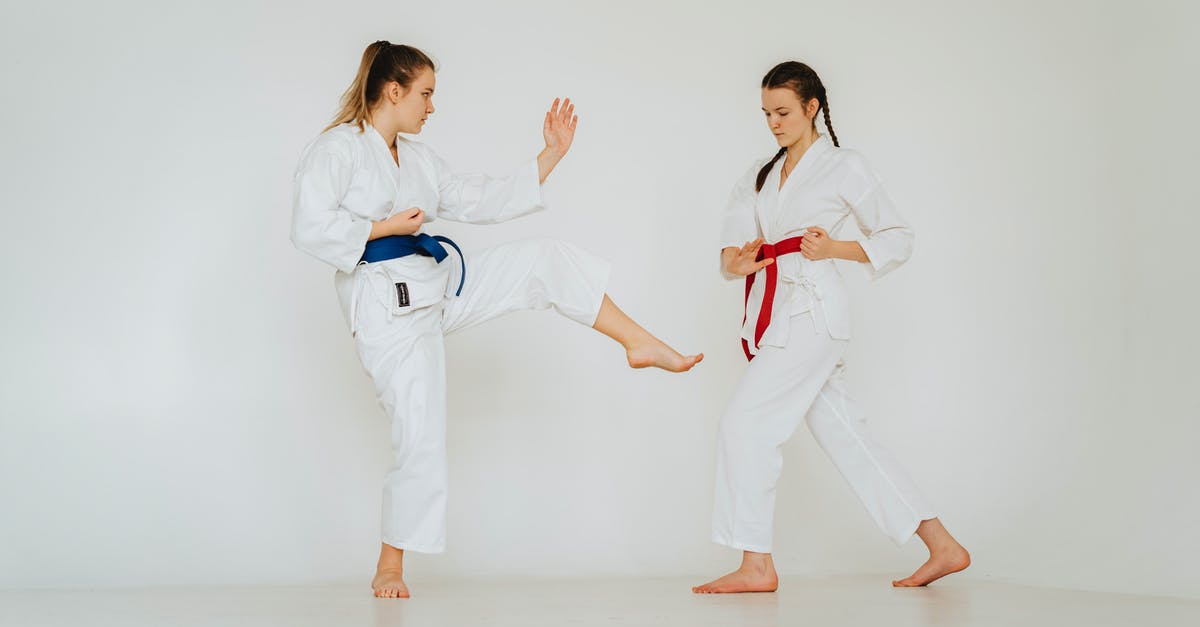 Two passports entering Schengen? - Two Girls in Kimonos Showing Karate Fight Two passports entering Schengen? - Two Girls in Kimonos Showing Karate Fight