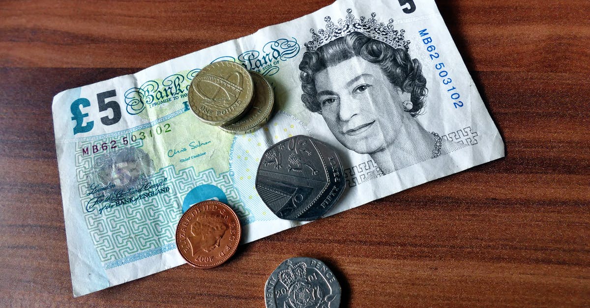 UK visa bank statement info - 5 Pounds Banknote With Five Coins UK visa bank statement info - 5 Pounds Banknote With Five Coins