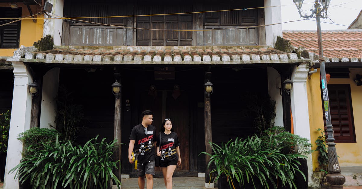 UK Visitor Visa: Is the fact me and my girlfriend are planning to get married in her country good evidence she will leave again [closed] - Full length positive young ethnic couple in casual shorts leaving typical Asian house together in daylight