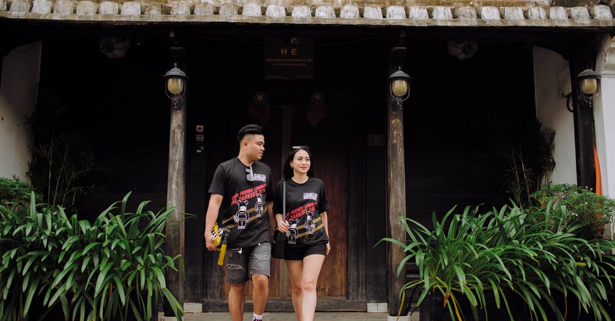 UK Visitor Visa: Is the fact me and my girlfriend are planning to get married in her country good evidence she will leave again [closed] - Full length young Asian couple in casual wear walking together near typical wooden house in daylight