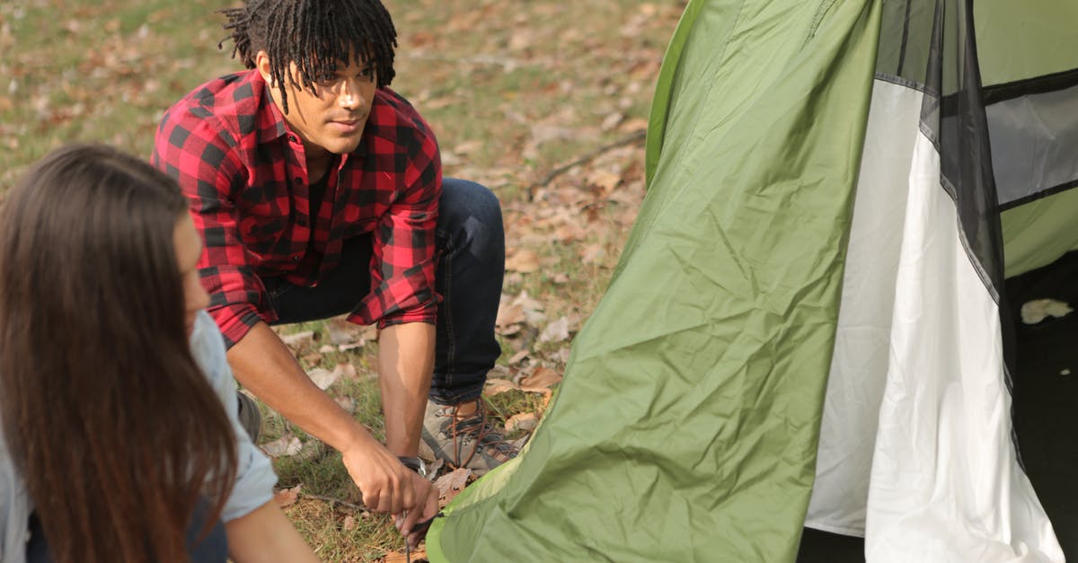 Unemployed; applying for a tourist visa sponsored by my British friend from Scotland - Diverse man and woman pitching tent Unemployed; applying for a tourist visa sponsored by my British friend from Scotland - Diverse man and woman pitching tent