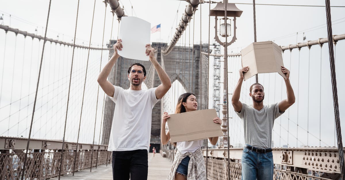 US B1 visa; will it be rejected for blank spouse name? - Protesters at the Brooklyn Bridge US B1 visa; will it be rejected for blank spouse name? - Protesters at the Brooklyn Bridge