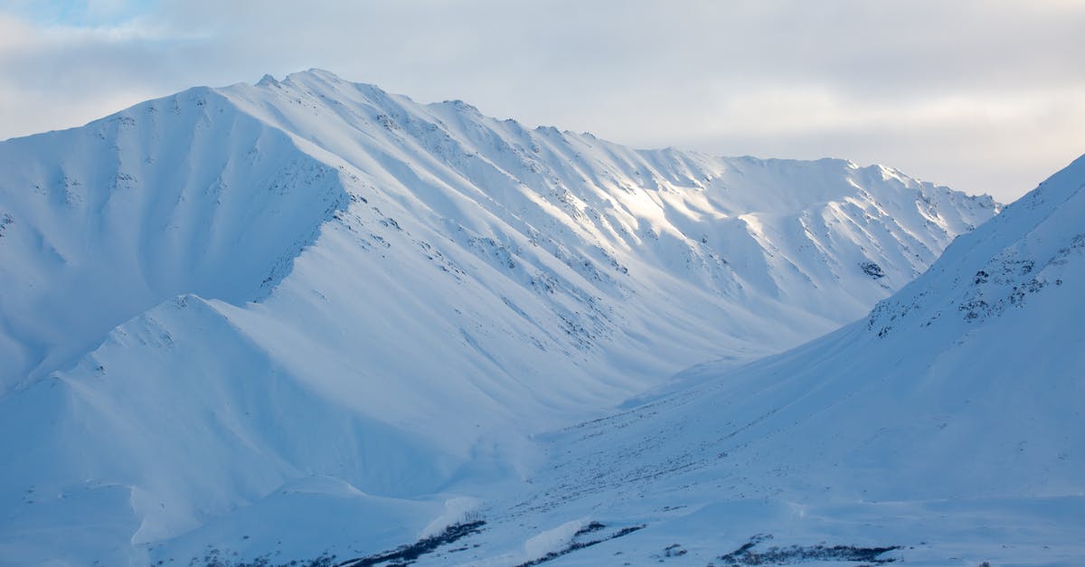 US Visa for Alaska cruise - the Snow Covered Tapper Creek in Alaska During Winter US Visa for Alaska cruise - the Snow Covered Tapper Creek in Alaska During Winter