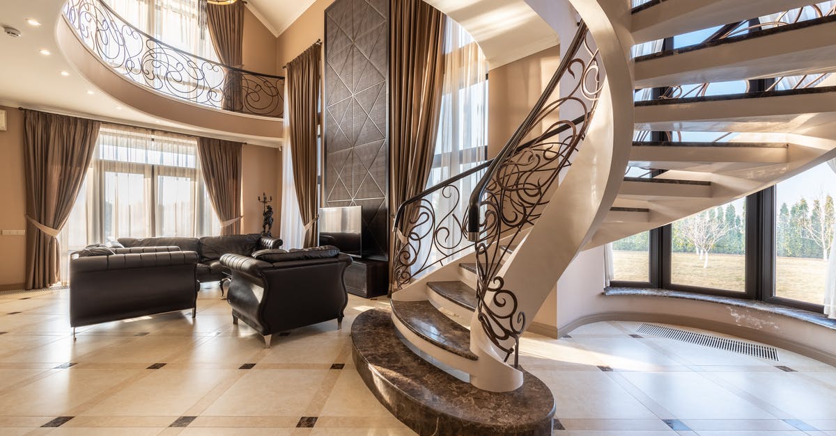 Vatican spiral staircase - Interior of luxury house with staircase Vatican spiral staircase - Interior of luxury house with staircase