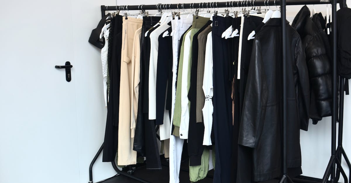 Via Rail Canada: What are the different booking classes? - Collection of garments hanging on rack Via Rail Canada: What are the different booking classes? - Collection of garments hanging on rack
